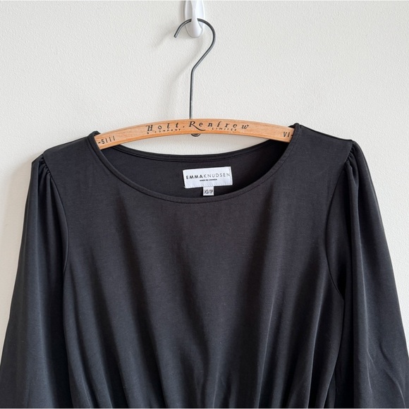 EMMA KNUDSEN • Sawyer Dress in Black - Picture 4 of 10